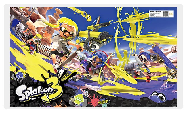 DM-24STN（スプラトゥーン3）  学習机 デスクマット