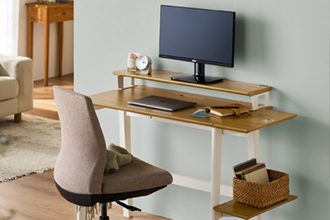 多様なデスクスタイルを実現するリニアミオ・エクステンションタイプ